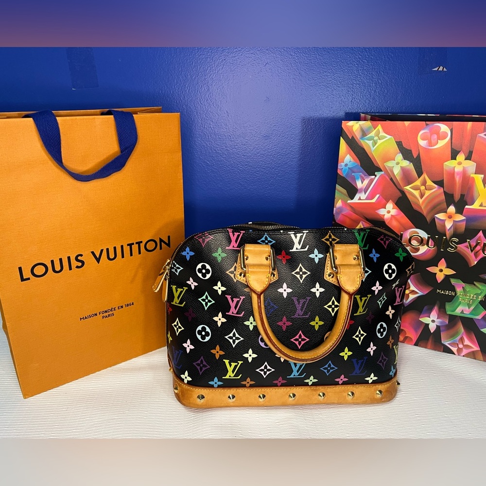 COPY - LOUIS VUITTON Alma Multicolored Black Alma